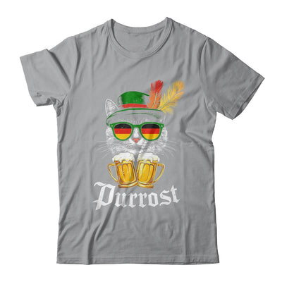 Funny Oktoberfest Cat Bavarian Drinking Beer Purrost Costume Shirt & Hoodie | teecentury