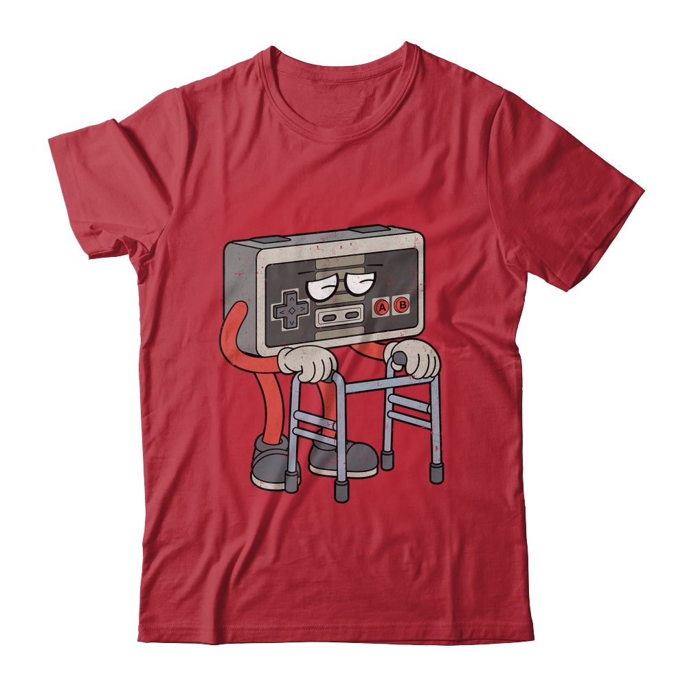 Funny Old Gamer Gaming Retro 80s 90s Video Game Old Gamer Shirt & Hoodie | teecentury