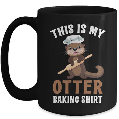 Funny Otter Baking Confectioner Chef Baker For Men Women Mug | teecentury