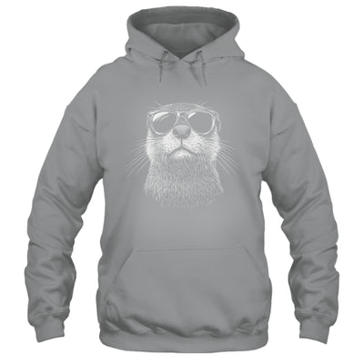 Funny Otter Sunglasses Otter Sea Lover Men Women Boys Shirt & Tank Top | teecentury