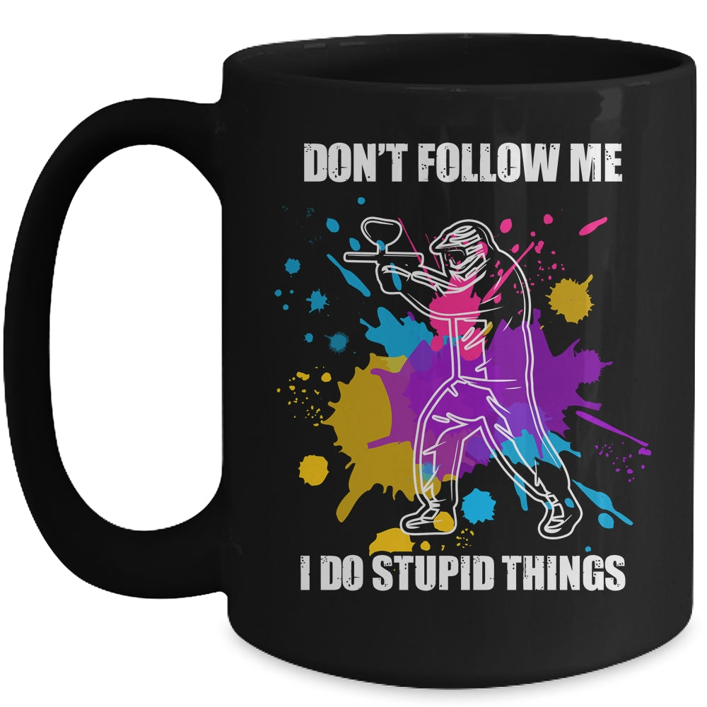 Funny Paintball Design For Men Women Kids Paintball Player Mug | teecentury