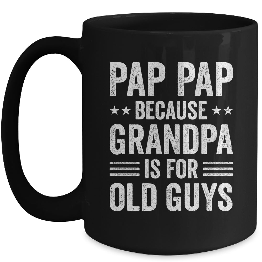 Funny Pap Pap Art For Grandpa From Grandkids Father's Day Mug | teecentury