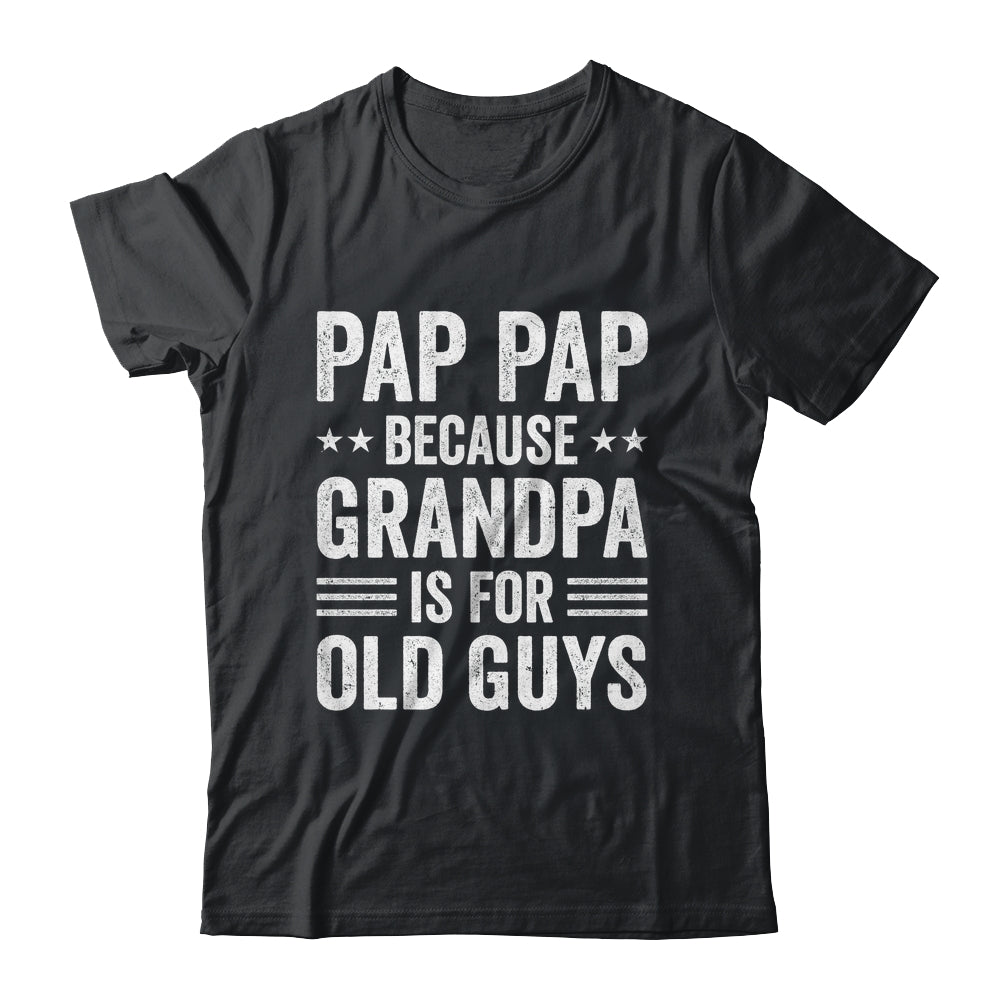 Funny Pap Pap Art For Grandpa From Grandkids Father's Day Shirt & Hoodie | teecentury