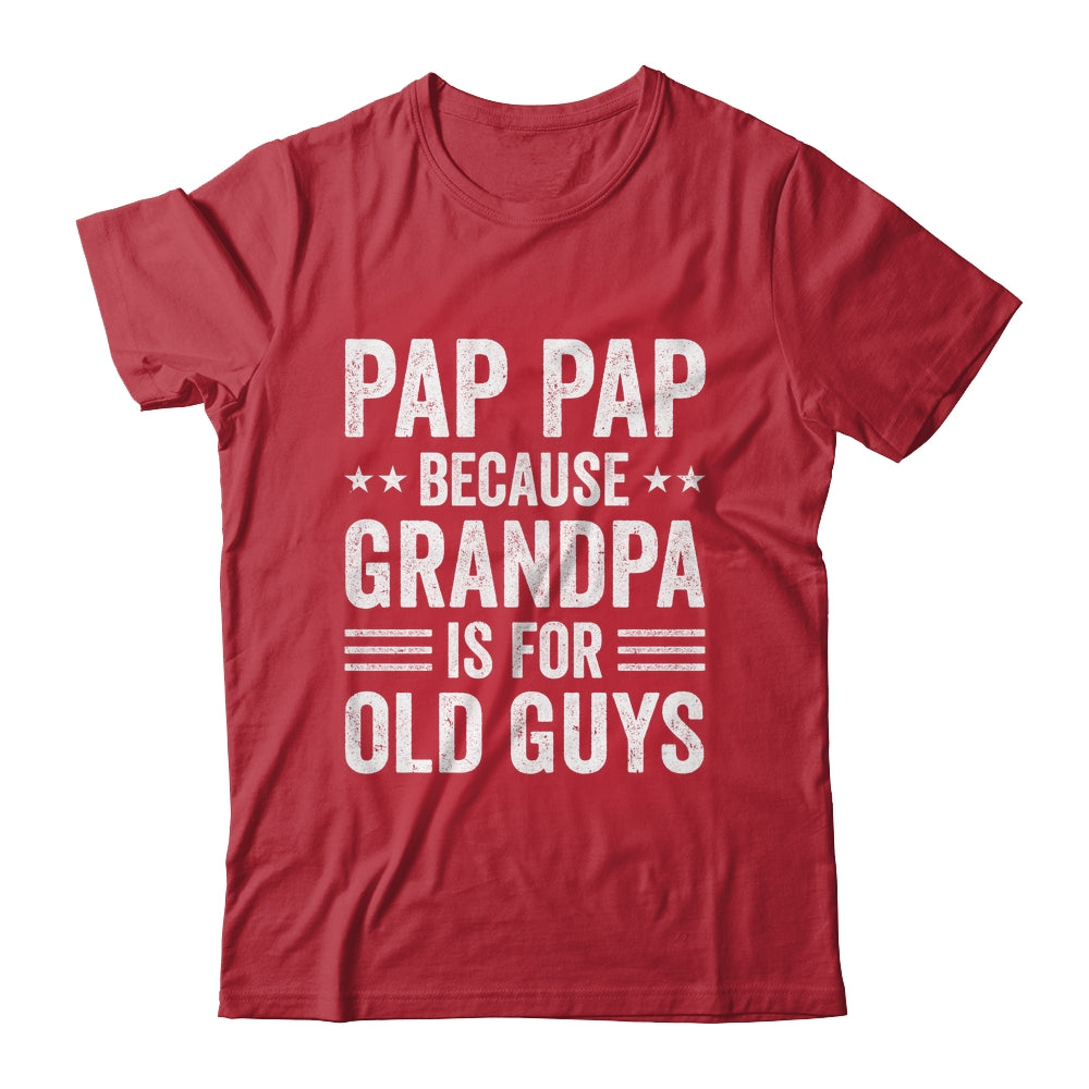 Funny Pap Pap Art For Grandpa From Grandkids Father's Day Shirt & Hoodie | teecentury