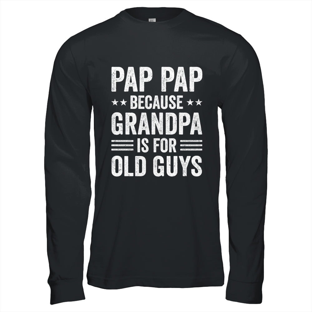 Funny Pap Pap Art For Grandpa From Grandkids Father's Day Shirt & Hoodie | teecentury