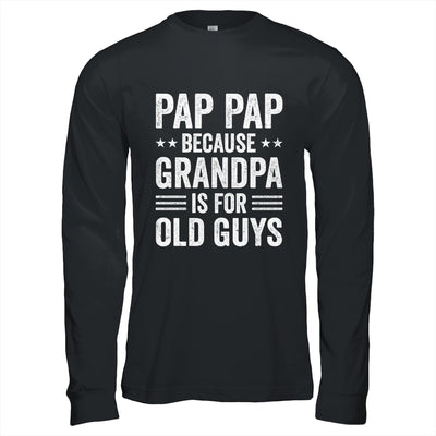 Funny Pap Pap Art For Grandpa From Grandkids Father's Day Shirt & Hoodie | teecentury