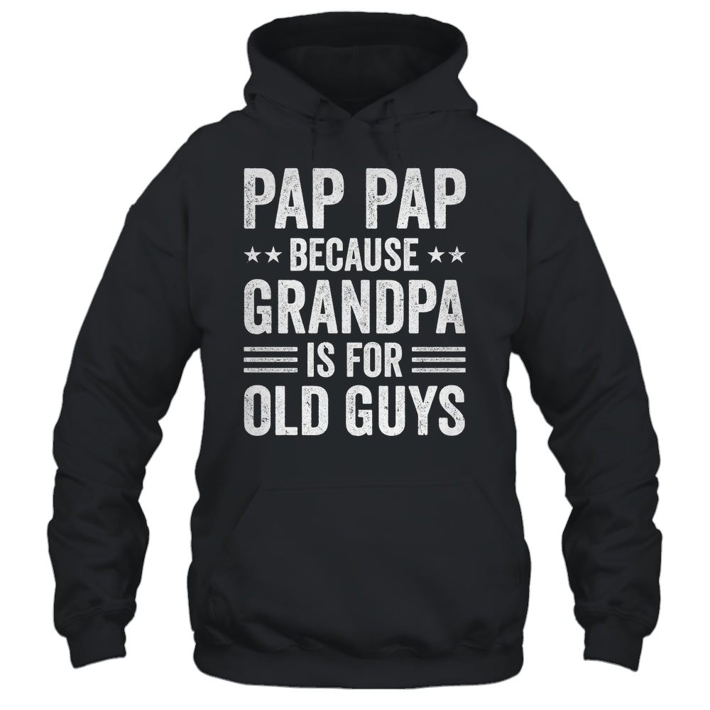 Funny Pap Pap Art For Grandpa From Grandkids Father's Day Shirt & Hoodie | teecentury