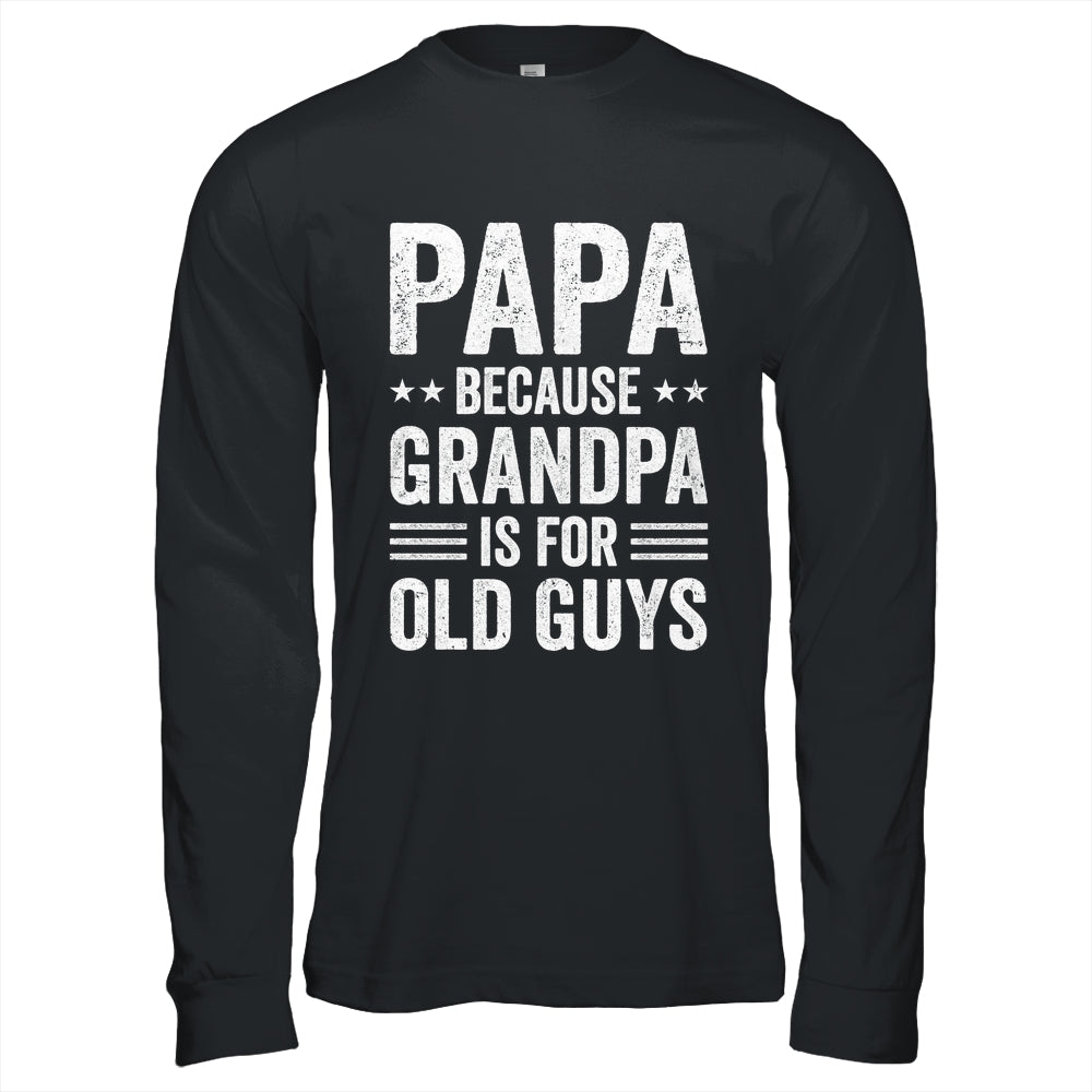 Funny Papa Art For Grandpa From Grandkids Father's Day Shirt & Hoodie | teecentury