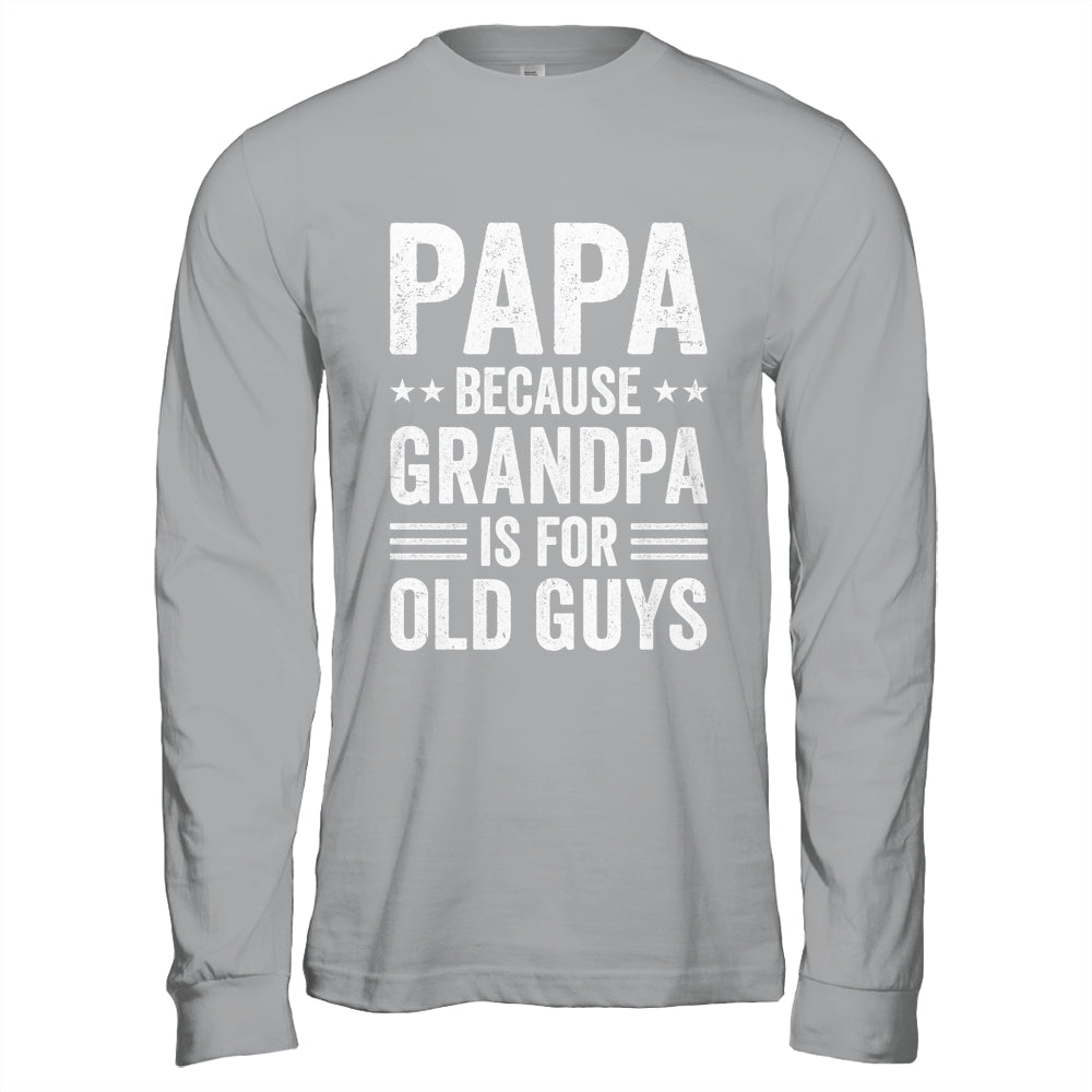 Funny Papa Art For Grandpa From Grandkids Father's Day Shirt & Hoodie | teecentury