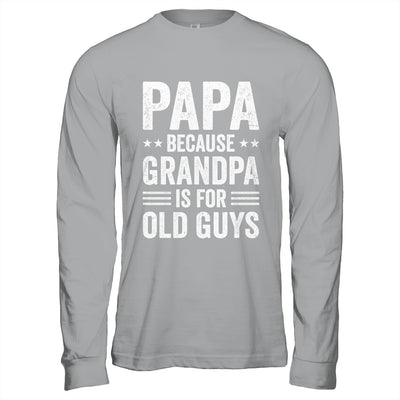 Funny Papa Art For Grandpa From Grandkids Father's Day Shirt & Hoodie | teecentury