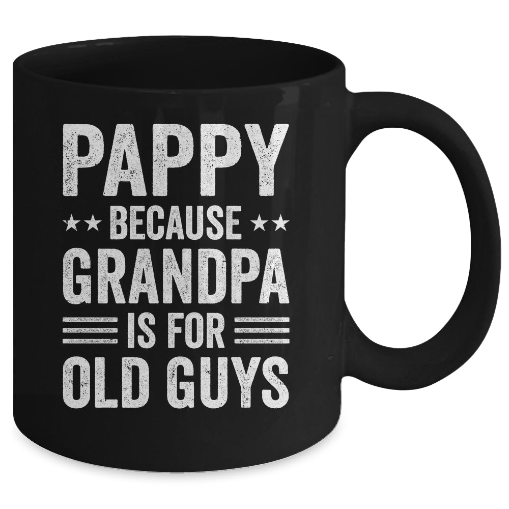 Funny Pappy Art For Grandpa From Grandkids Father's Day Mug | teecentury