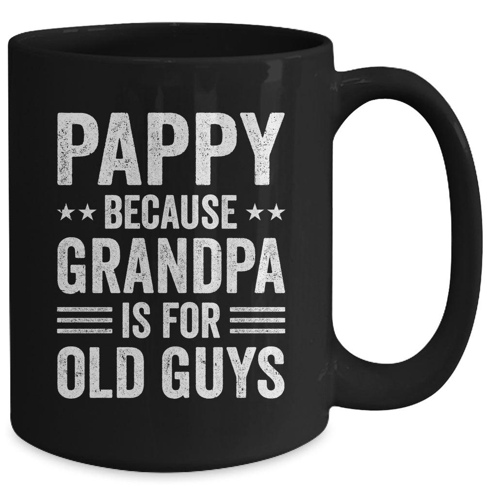 Funny Pappy Art For Grandpa From Grandkids Father's Day Mug | teecentury