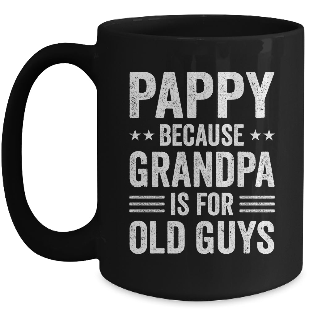 Funny Pappy Art For Grandpa From Grandkids Father's Day Mug | teecentury