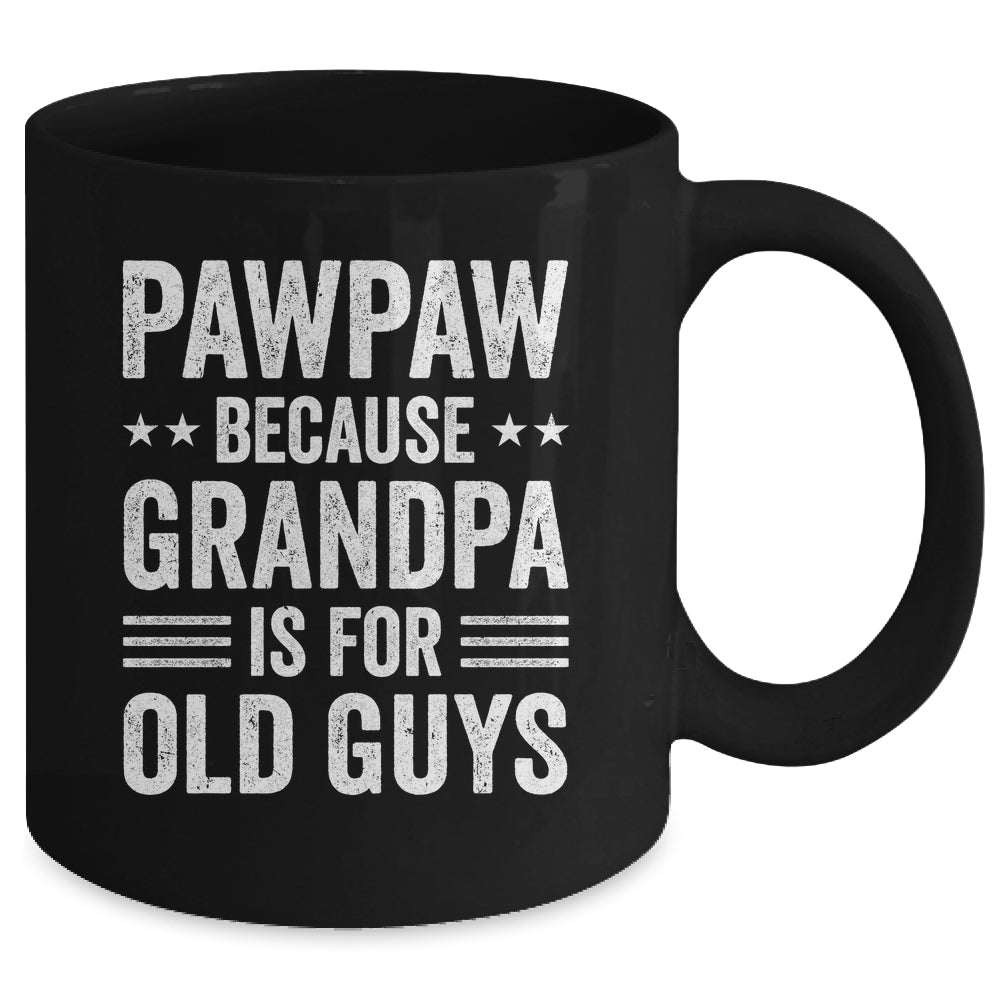 Funny Pawpaw Art For Grandpa From Grandkids Father's Day Mug | teecentury