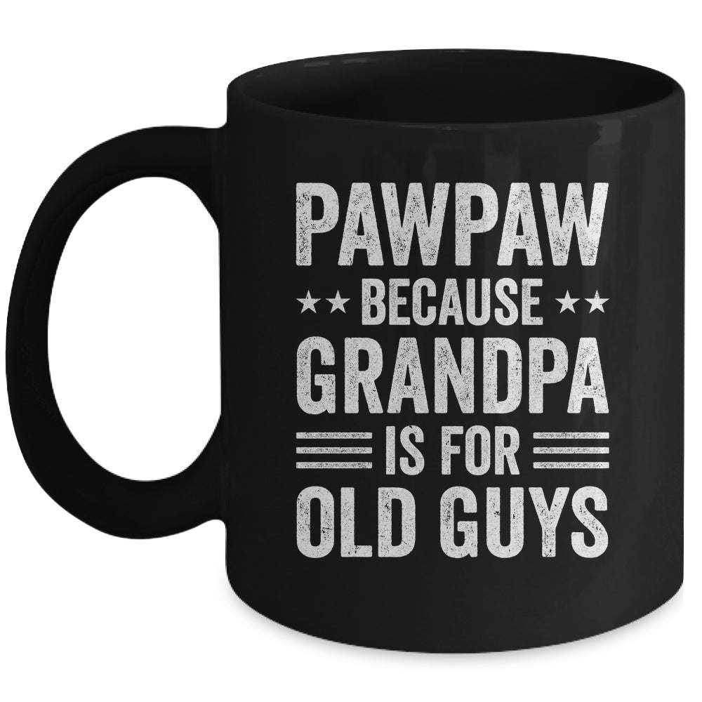 Funny Pawpaw Art For Grandpa From Grandkids Father's Day Mug | teecentury