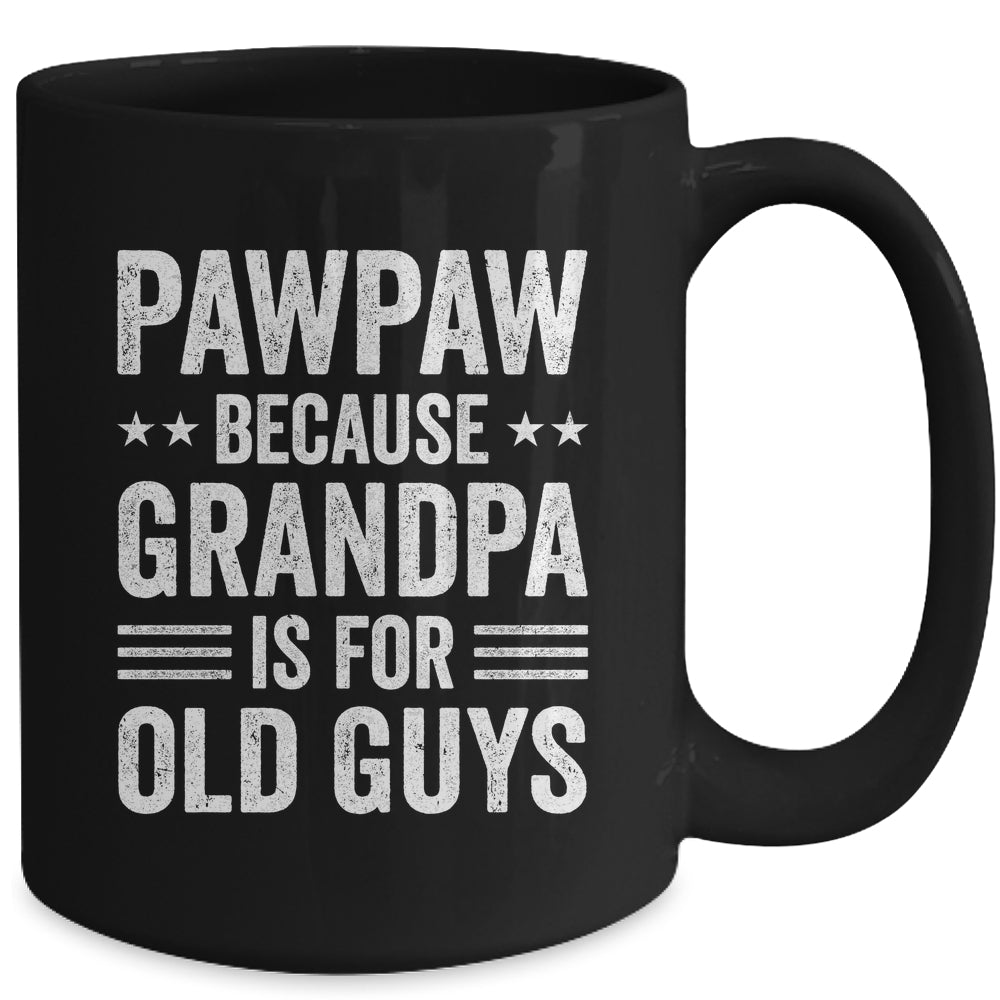Funny Pawpaw Art For Grandpa From Grandkids Father's Day Mug | teecentury