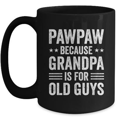 Funny Pawpaw Art For Grandpa From Grandkids Father's Day Mug | teecentury