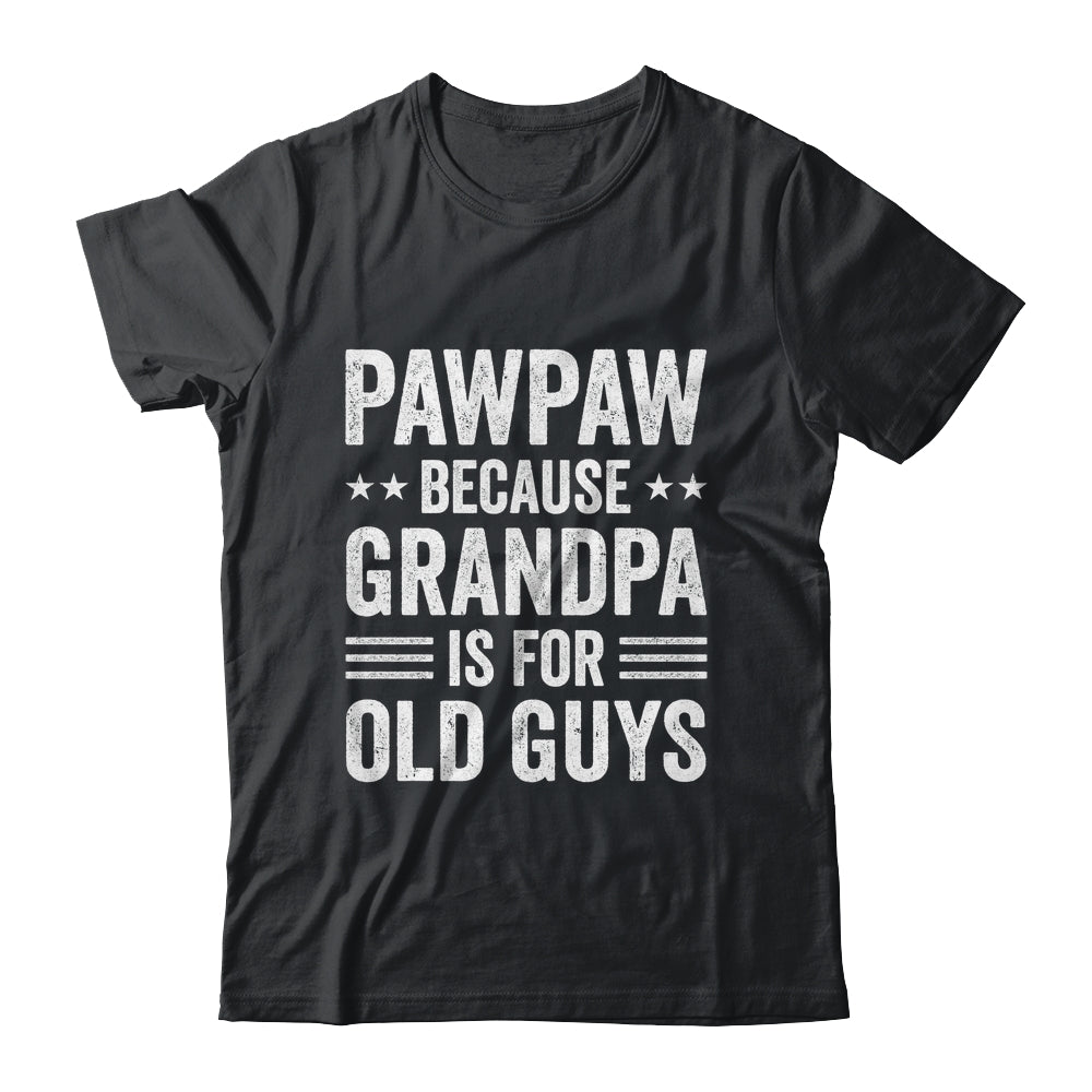 Funny Pawpaw Art For Grandpa From Grandkids Father's Day Shirt & Hoodie | teecentury