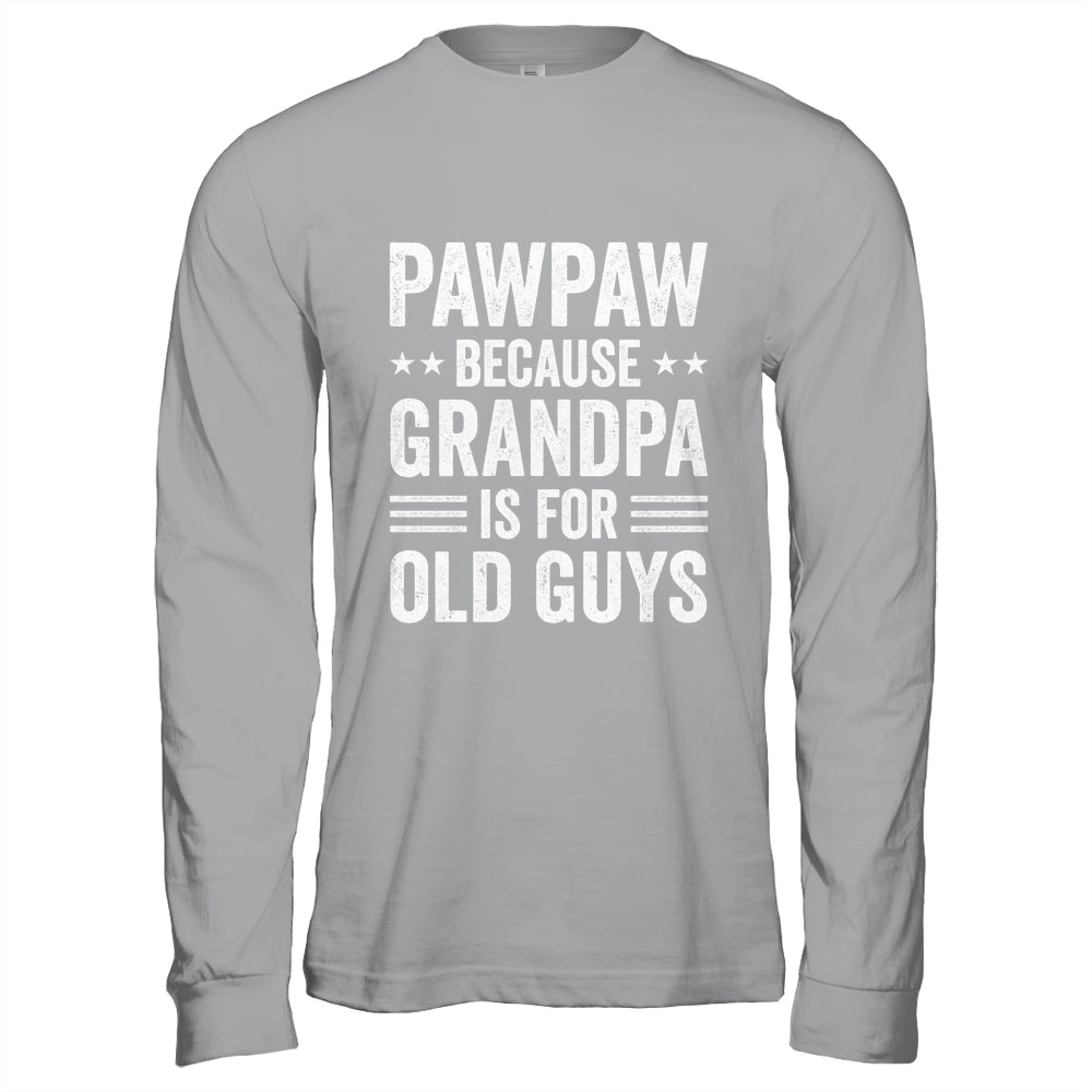 Funny Pawpaw Art For Grandpa From Grandkids Father's Day Shirt & Hoodie | teecentury