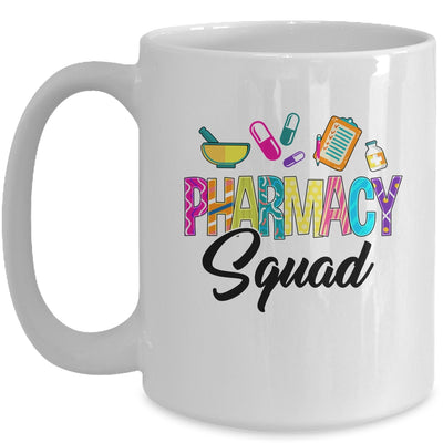 Funny Pharmacy Squad Tech Pharmacist Technician Healthcare Mug | teecentury