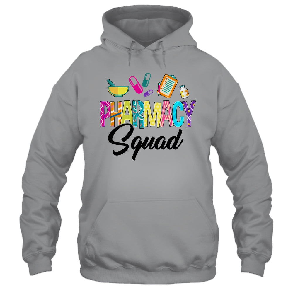 Funny Pharmacy Squad Tech Pharmacist Technician Healthcare Shirt & Tank Top | teecentury