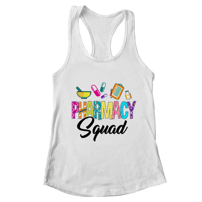 Funny Pharmacy Squad Tech Pharmacist Technician Healthcare Shirt & Tank Top | teecentury