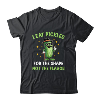 Funny Pickle I Eat Pickles For The Shape Inappropriate Meme Shirt & Tank Top | teecentury