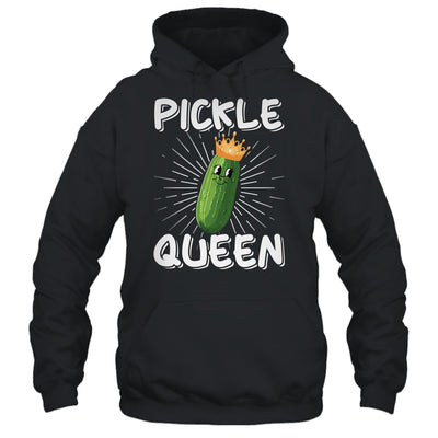 Funny Pickle Queen Art For Women Girls Cucumber Vegan Pickle Shirt & Tank Top | teecentury