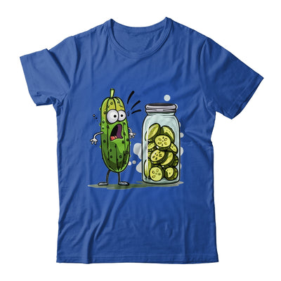 Funny Pickle Surprise A Cucumber And A Jar Of Sliced Pickles Shirt & Tank Top | teecentury