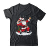 Funny Pickleball Christmas Santa Playing Pickleball Shirt & Sweatshirt | teecentury