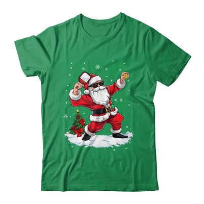 Funny Pickleball Christmas Santa Playing Pickleball Shirt & Sweatshirt | teecentury