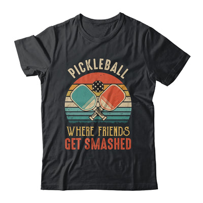 Funny Pickleball Paddle Pickleball Queen Women Retro Vintage Shirt & Tank Top | teecentury