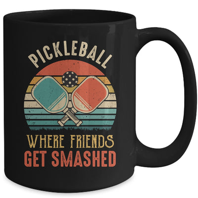 Funny Pickleball Paddle Pickleball Queen Women Retro Vintage Mug | teecentury