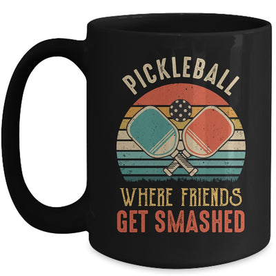 Funny Pickleball Paddle Pickleball Queen Women Retro Vintage Mug | teecentury