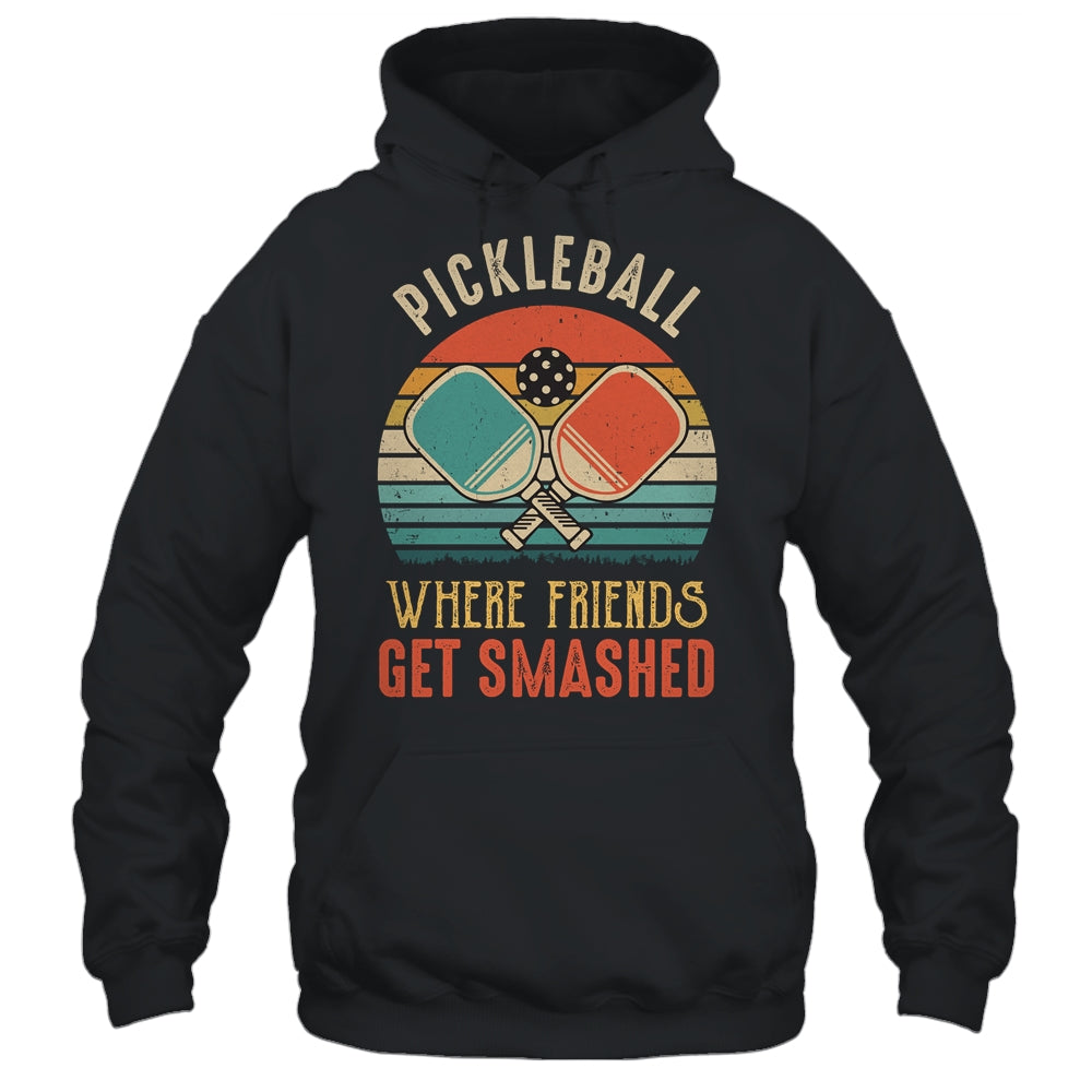 Funny Pickleball Paddle Pickleball Queen Women Retro Vintage Shirt & Tank Top | teecentury