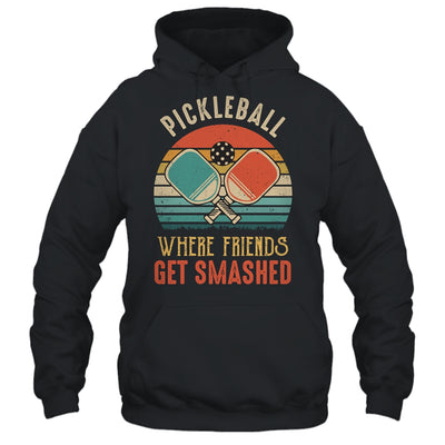 Funny Pickleball Paddle Pickleball Queen Women Retro Vintage Shirt & Tank Top | teecentury