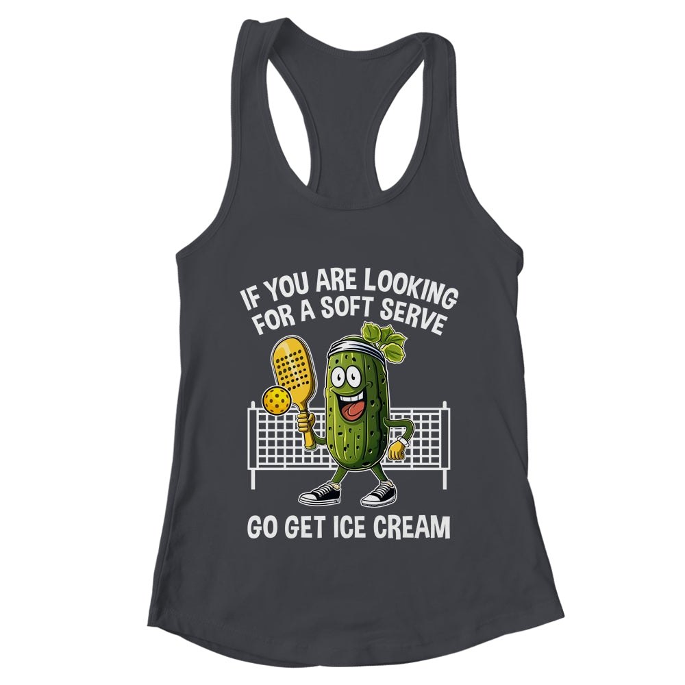 Funny Pickleball Player Paddleball Lover A Soft Serve Shirt & Tank Top | teecentury