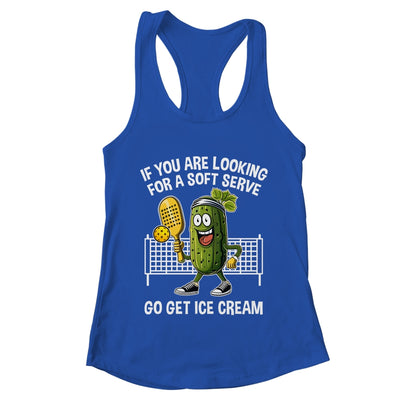 Funny Pickleball Player Paddleball Lover A Soft Serve Shirt & Tank Top | teecentury