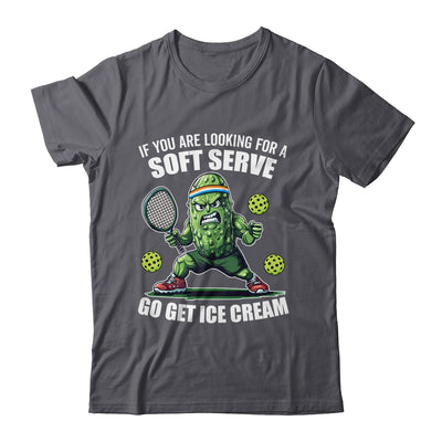 Funny Pickleball Player Pickle Tennis Soft Serve Ice Cream Shirt & Tank Top | teecentury