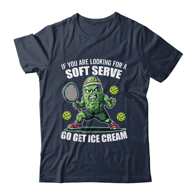 Funny Pickleball Player Pickle Tennis Soft Serve Ice Cream Shirt & Tank Top | teecentury