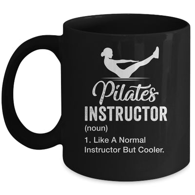 Funny Pilates Instructor Definition Art For Women Girl Mug | teecentury