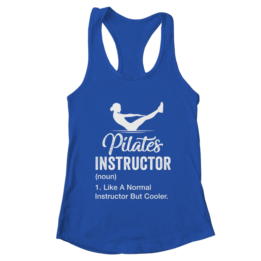Funny Pilates Instructor Definition Art For Women Girl Shirt & Tank Top | teecentury
