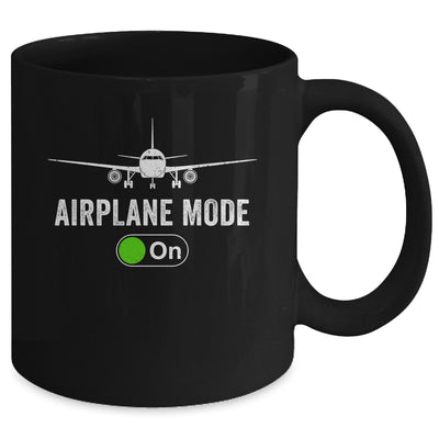 Funny Pilot And Flight Instructor Airplane Mode For Men Mug | teecentury