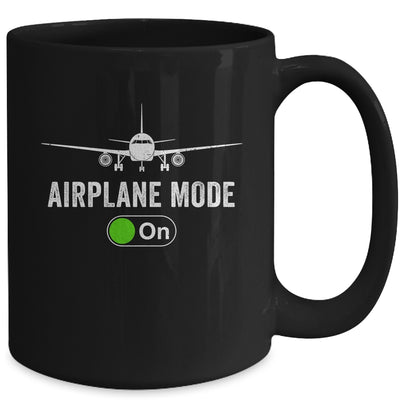 Funny Pilot And Flight Instructor Airplane Mode For Men Mug | teecentury