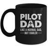 Funny Pilot Art For Dad Men Aviation Airplane Aircraft Pilot Mug | teecentury