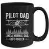 Funny Pilot Art For Men Dad Aircraft Aviation Airplane Pilots Mug | teecentury