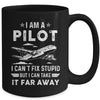 Funny Pilot Art For Men I Am A Pilot Aircraft Airplane Mug | teecentury