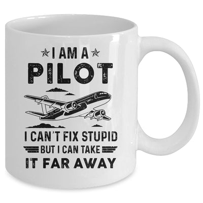 Funny Pilot Design For Men I Am A Pilot Aircraft Airplane Mug | teecentury