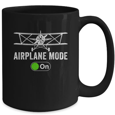 Funny Pilot Flying Airplane Mode For Men Women Mug | teecentury