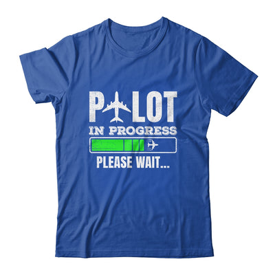 Funny Pilot In Progress Funny Future Pilot Aviation Airplane Shirt & Hoodie | teecentury